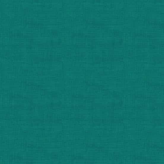 Linen Texture 1473T8 Teal Green Blue by Makower Plain Solid Fabric Blender Linen Texture 1473T8 Teal Green Blue by Makower Plain Solid Fabric Blender