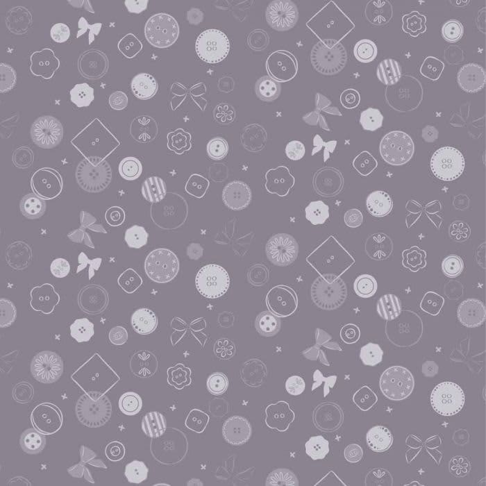 Memory Made CC19.3 Button Jumble on slate grey fabric by Lewis & Irene Memory Made CC19.3 Button Jumble on slate grey fabric by Lewis & Irene