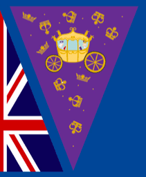 Coronation Day A765 Bunting in 60cm panel with Gold Metallic Fabric Lewis and Irene Coronation Day A765 Bunting in 60cm panel with Gold Metallic Fabric Lewis and Irene