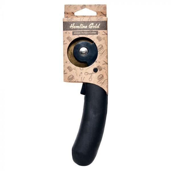 Hemline Gold 45mm Rotary Cutter Trigger Handle Hemline Gold 45mm Rotary Cutter Trigger Handle