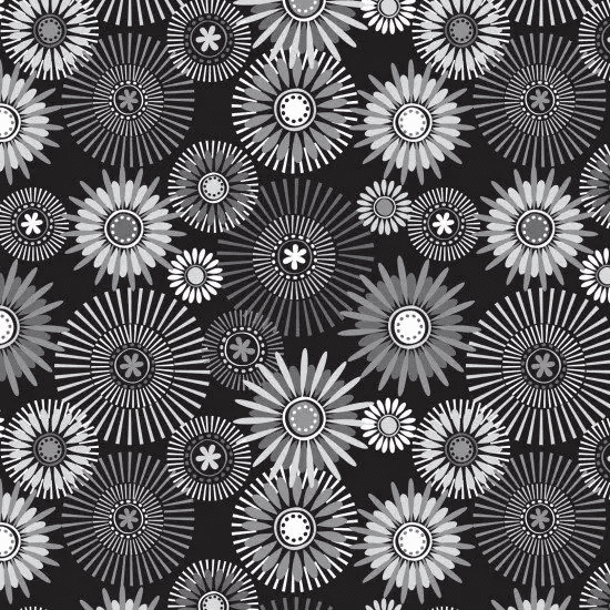 Modern Garden 78810105 Black White 108″ Extra Wide backing fabric by Nutex Modern Garden 78810105 Black White 108" Extra Wide backing fabric by Nutex