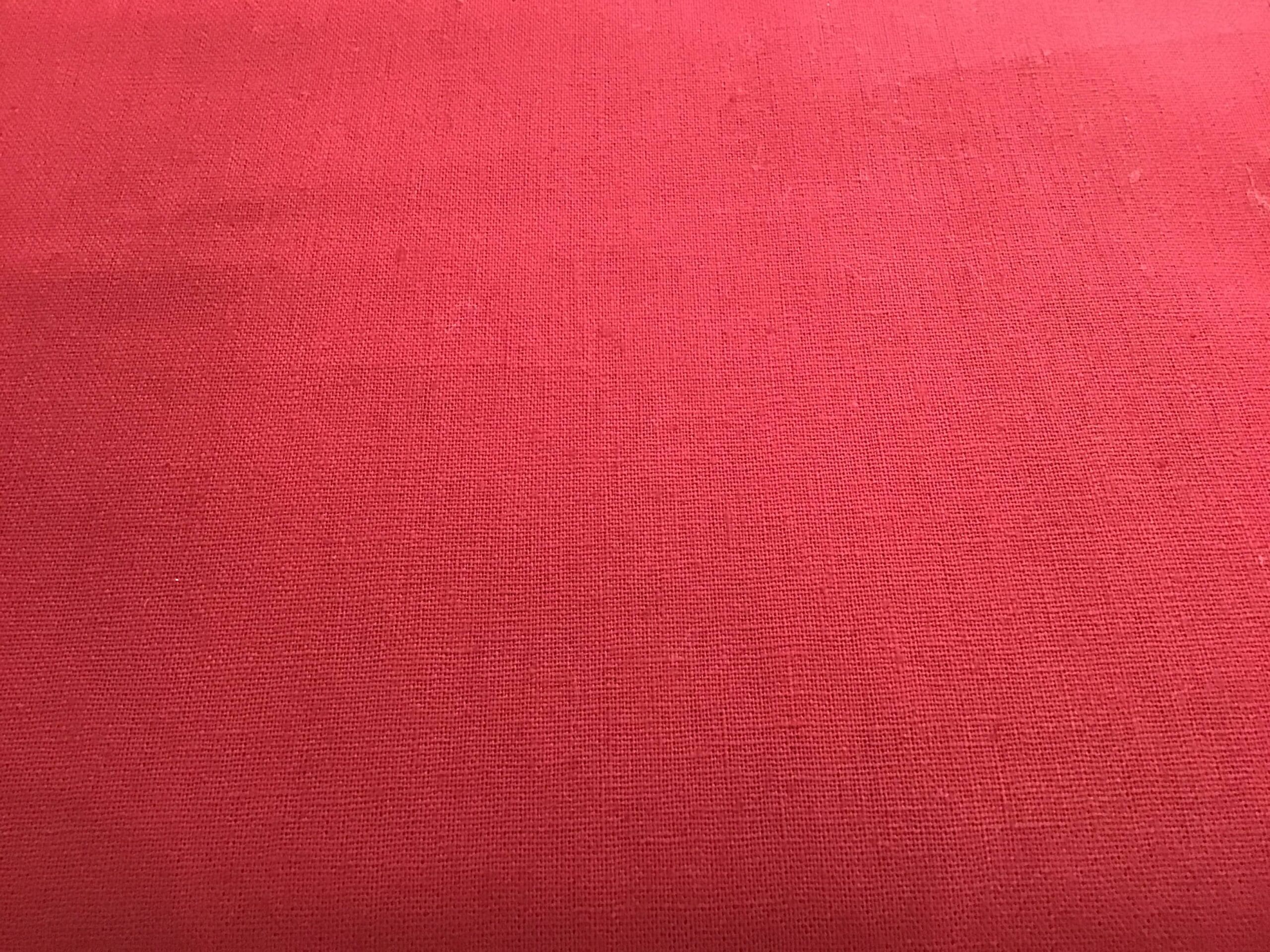 Essex Linen E0141390 Wine dark red fabric for Sashiko by Robert Kaufman Essex Linen E0141390 Wine dark red fabric for Sashiko by Robert Kaufman