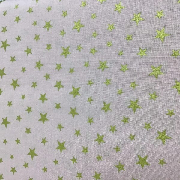 Marvellous Metallics MM1.2 Gold star on pink fabric by Lewis & Irene Marvellous Metallics MM1.2 Gold star on pink fabric by Lewis & Irene