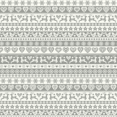 2580S Scandi Stripe Grey by Makower 2580S Scandi Stripe Grey by Makower