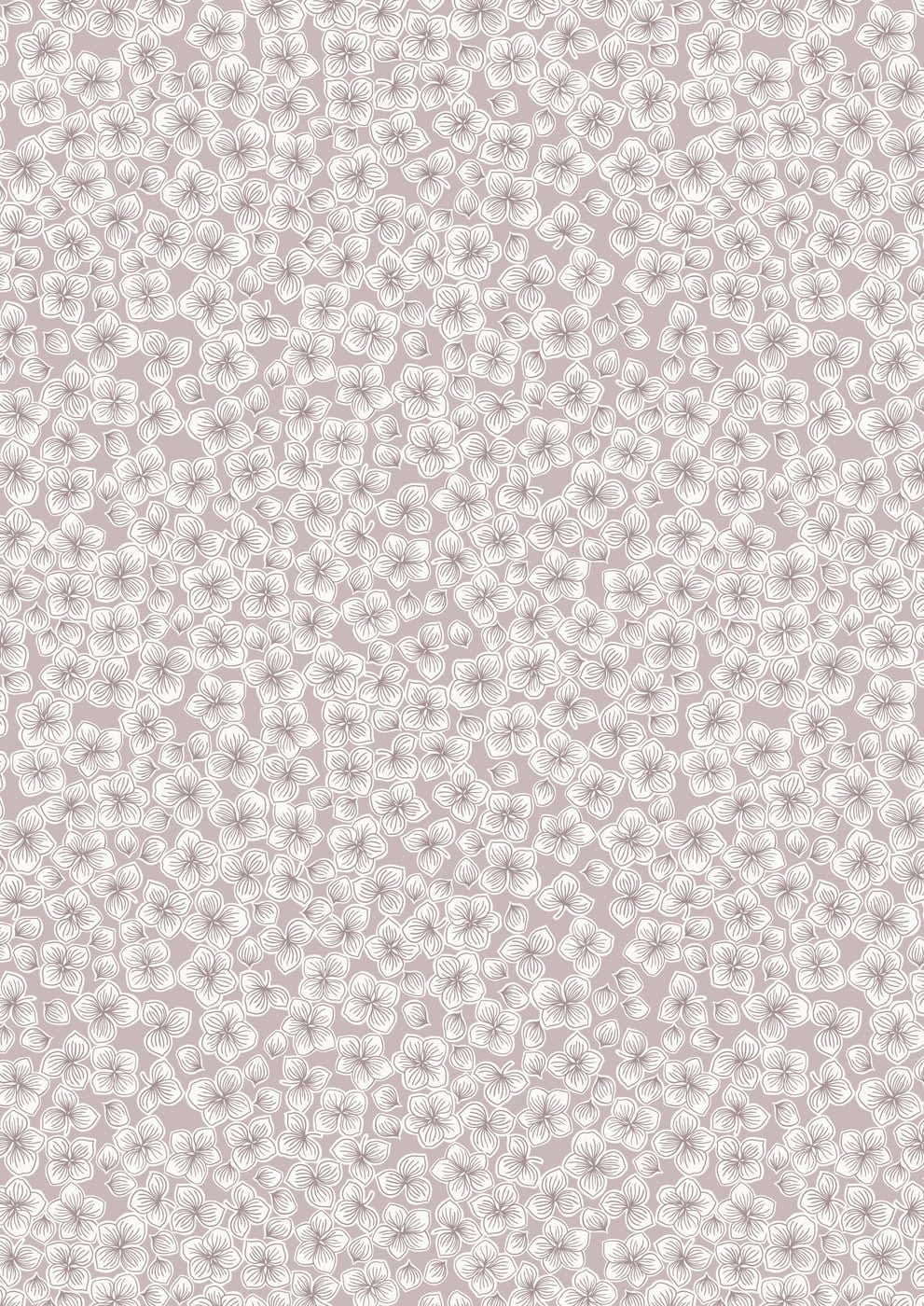 Love Blooms A522 C#1 Small white flowers on beige background Lewis and Irene Love Blooms A522 C#1 Small white flowers on beige background Lewis and Irene