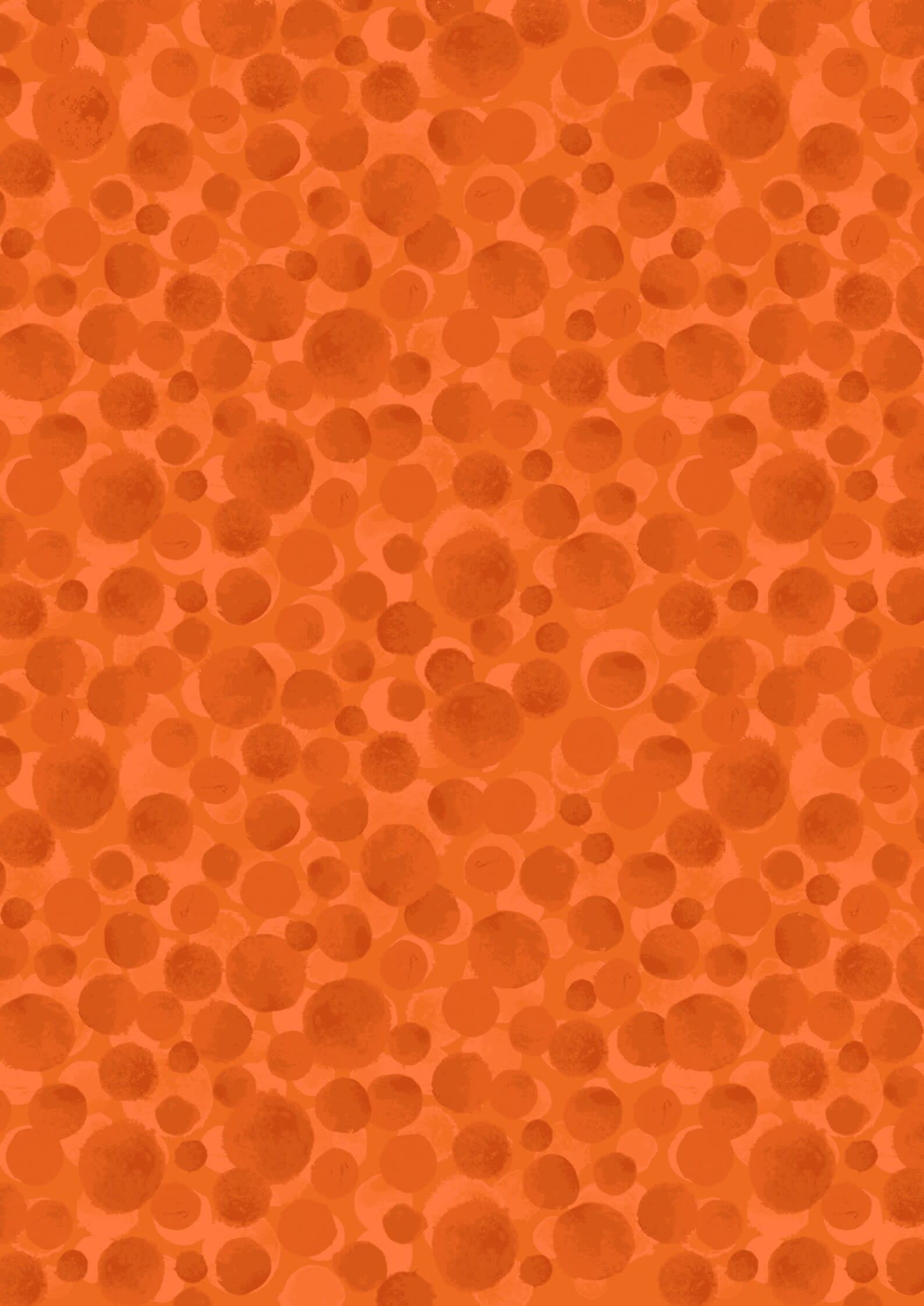 Bumbleberries BB020 Brazilian Orange fabric by Lewis & Irene Bumbleberries BB020 Brazilian Orange fabric by Lewis & Irene