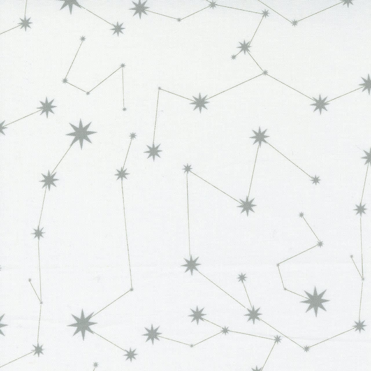 Nocturnal 4833311 Constellation Moon White fabric by Gingiber Nocturnal 4833311 Constellation Moon White fabric by Gingiber