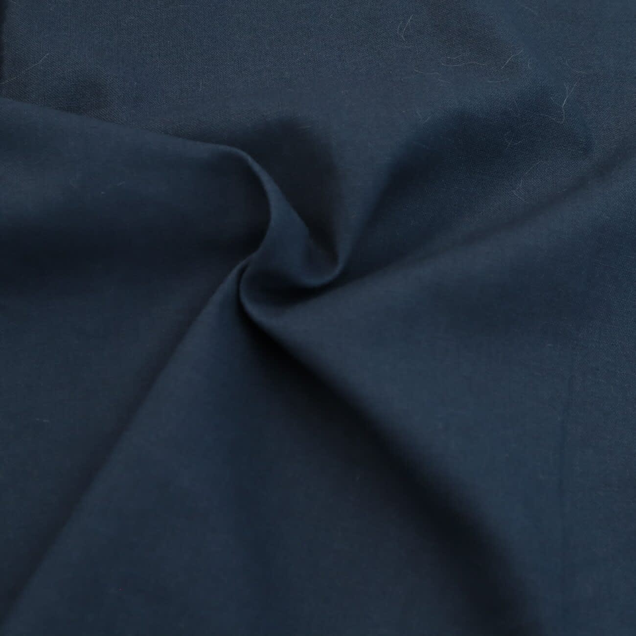 Plain Ink Navy Blue solid fabric by Reynard Plain Ink Navy Blue solid fabric by Reynard