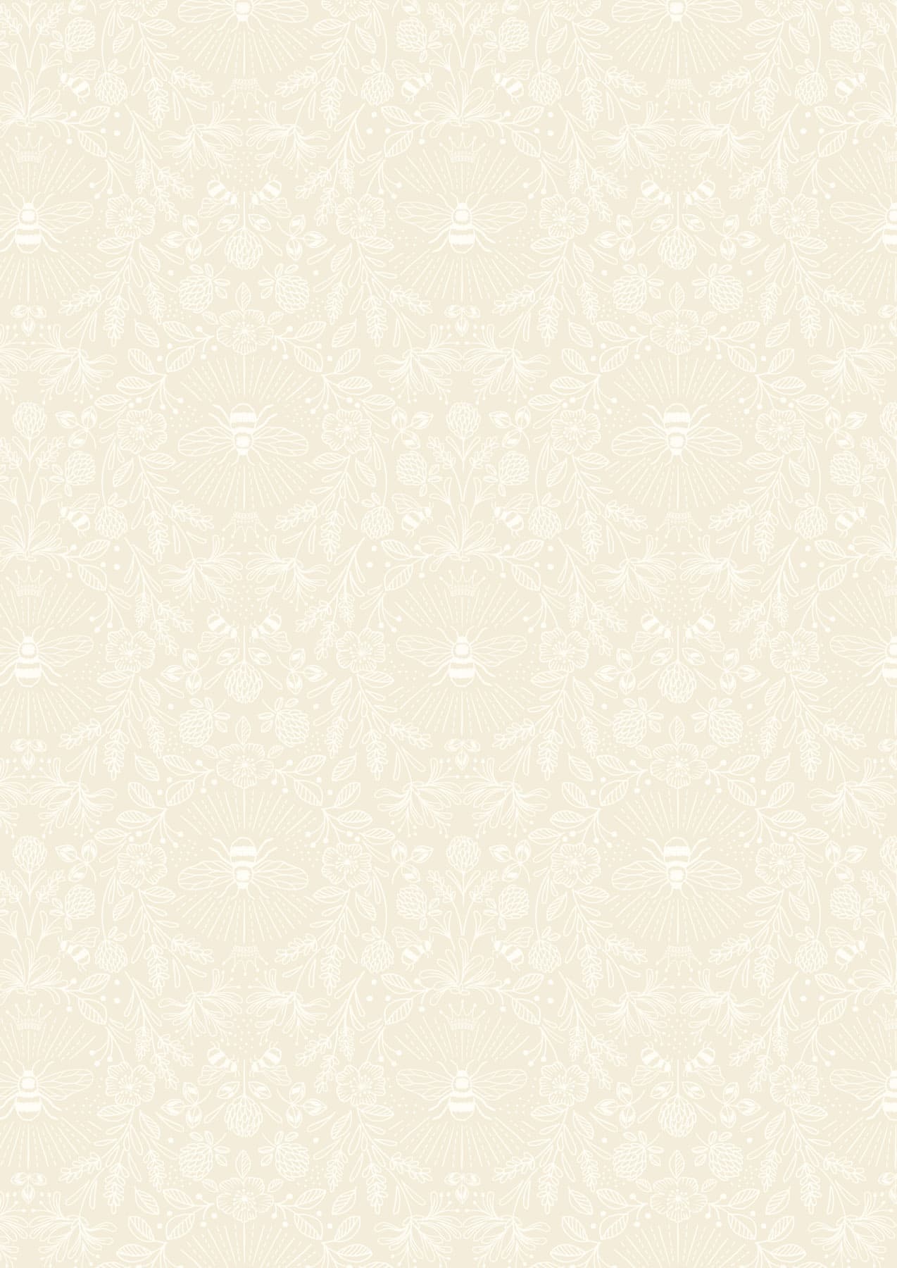 Dark cream queen bee W4 fabric by Lewis & Irene extra wide 108” Dark cream queen bee W4 fabric by Lewis & Irene extra wide 108”