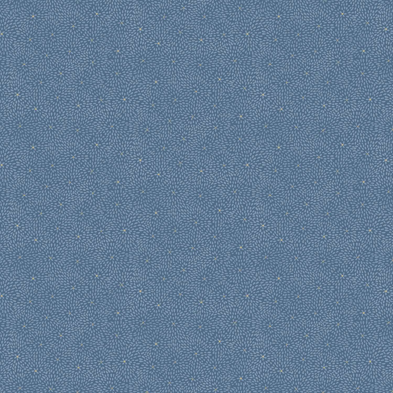 Kasumi 047B Kiki Blue fabric by Makower Kasumi 047B Kiki Blue fabric by Makower