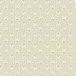 Tri Flower 2/002N tan fabric by Makower light beige small 3 head flower