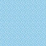 Heart Vine 2/004B sky by Makower blue on blue vines with small hearts