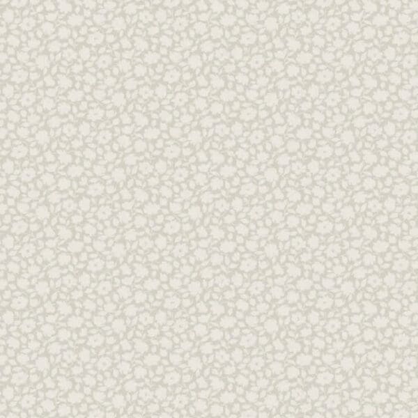 Silhouette Mono Floral 2/003N grey by Makower grey on grey flower Silhouette Mono Floral 2/003N grey by Makower grey on grey flower