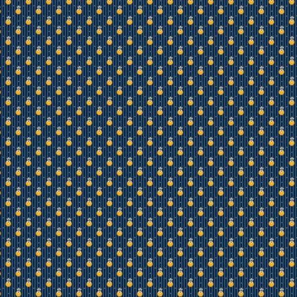 I.Cheddar Pincircle 2/1142B indigo by Makower I.Cheddar Pincircle 2/1142B indigo by Makower