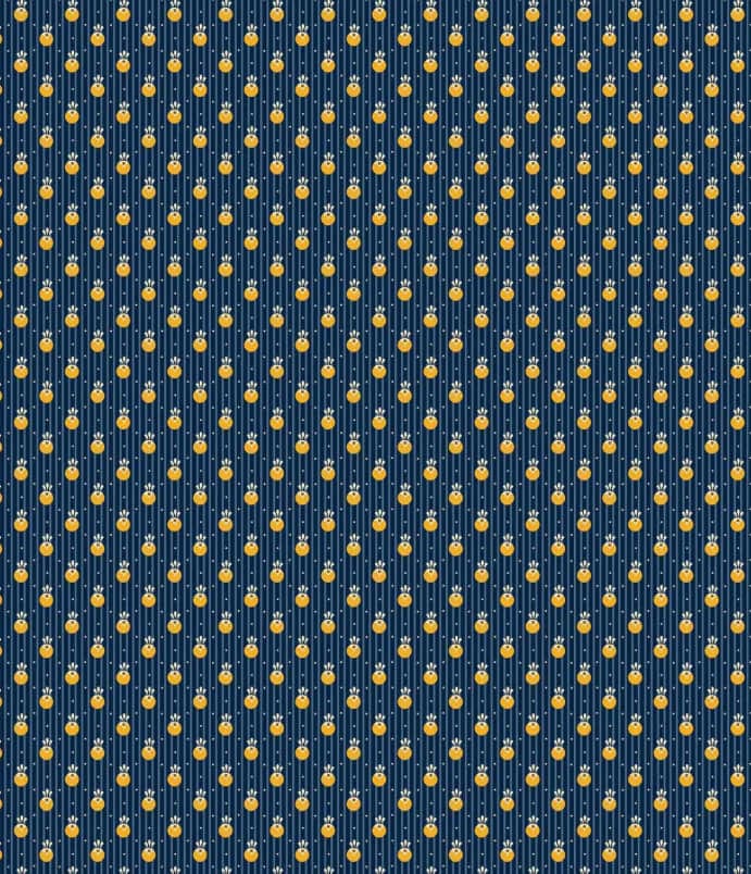 I.Cheddar Pincircle 2/1142B indigo by Makower I.Cheddar Pincircle 2/1142B indigo by Makower