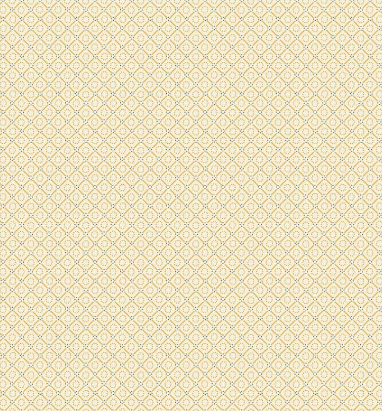 I.Cheddar Circle Diamond 2/1145L cream by Makower I.Cheddar Circle Diamond 2/1145L cream by Makower