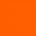2000N47 Bright Orange plain solid fabric by Makower Spectrum