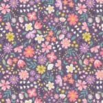 Spring Treats A592.C3 Spring Floral purple by Lewis and Irene