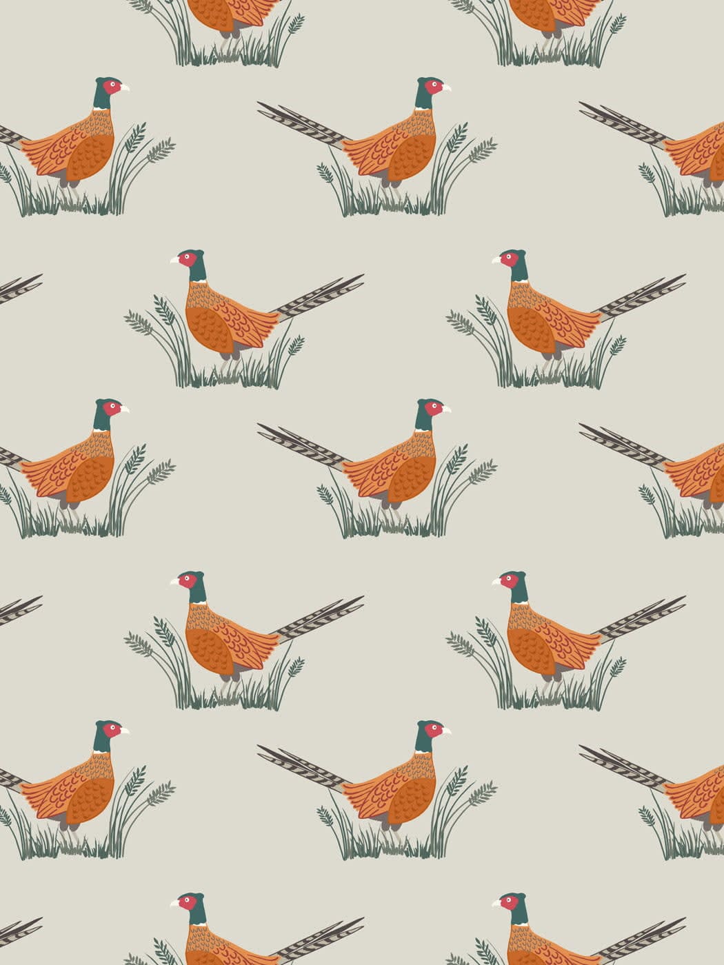 Country Life Reloved A91.C2 Pheasants on cream by Lewis and Irene Country Life Reloved A91.C2 Pheasants on cream by Lewis and Irene