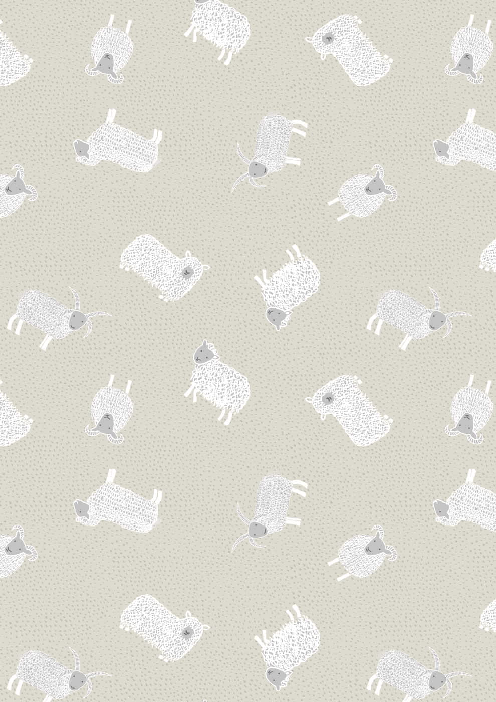 Country Life Reloved A94.2A Sheep on dark cream by Lewis and Irene Country Life Reloved A94.2A Sheep on dark cream by Lewis and Irene