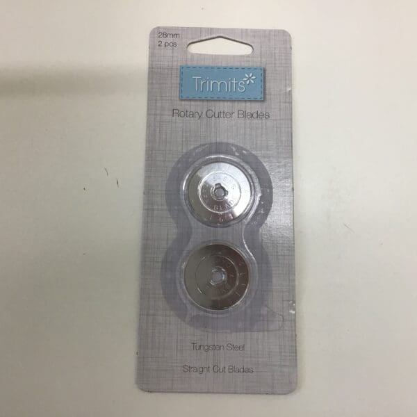 28mm Rotary Cutter Blades x2 28mm Rotary Cutter Blades x2