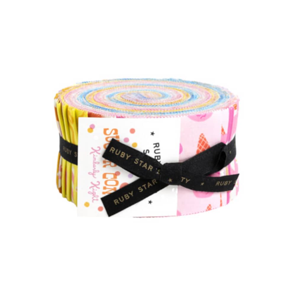 Sugar Cone Jelly Roll by Ruby Star Society for Moda Fabrics JR 3060 Sugar Cone Jelly Roll by Ruby Star Society for Moda Fabrics JR 3060
