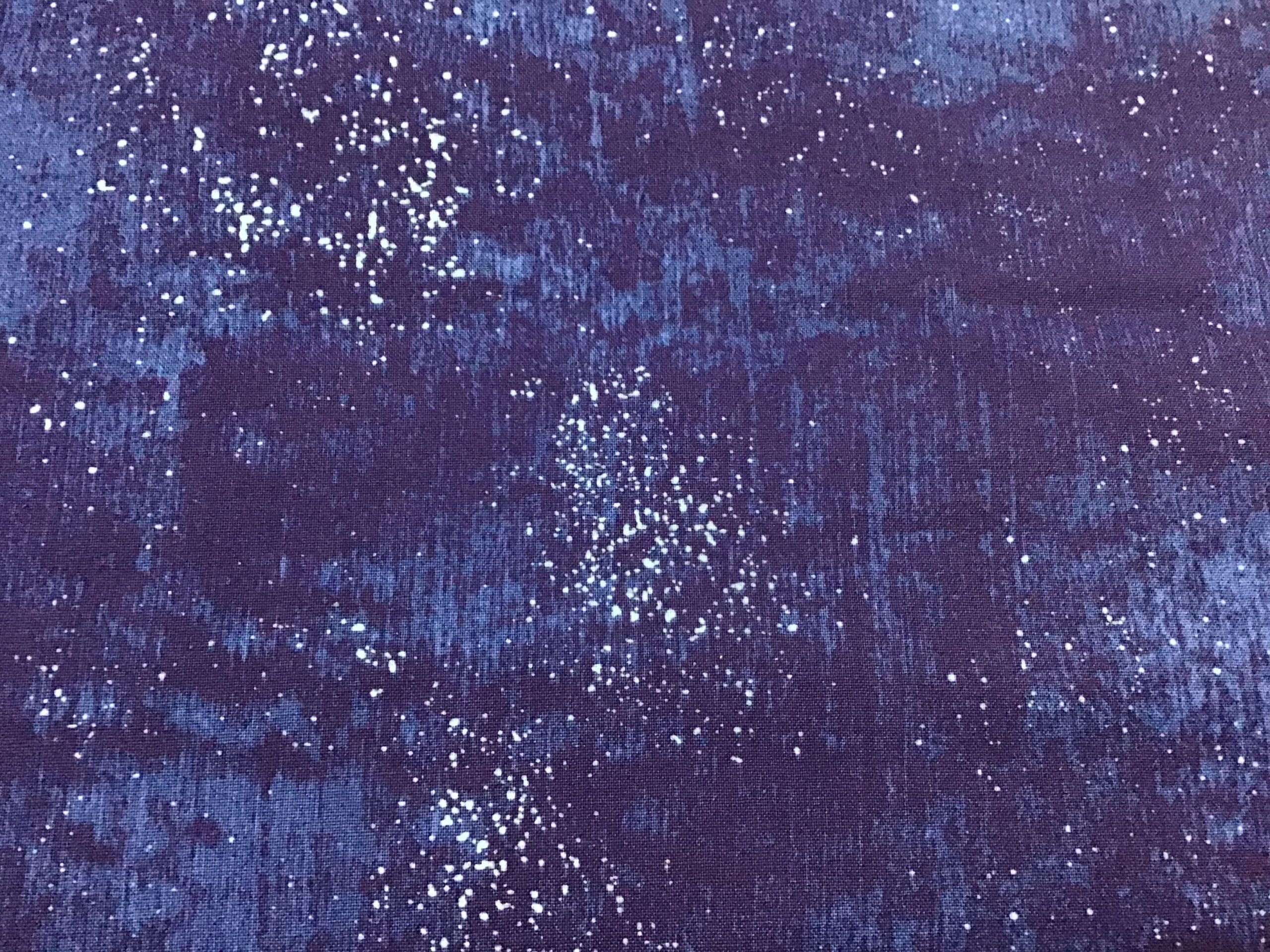 Glaze 2, 830/B6, Midnight, Fabric by Makower Glaze 2, 830/B6, Midnight, Fabric by Makower
