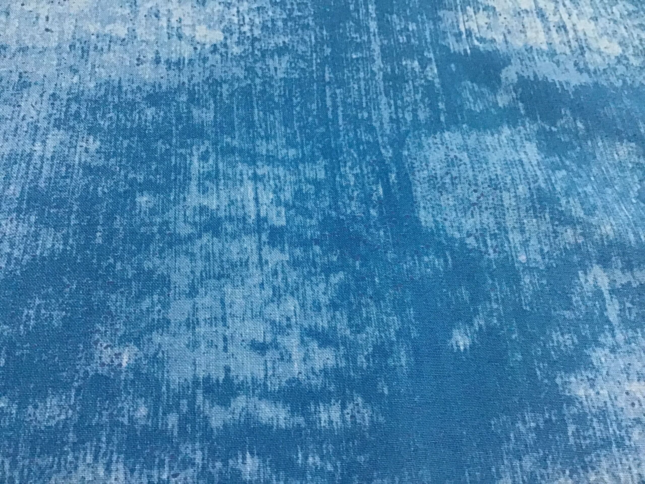 Glaze 2, 830/B4, Sky Fabric by Makower Glaze 2, 830/B4, Sky Fabric by Makower