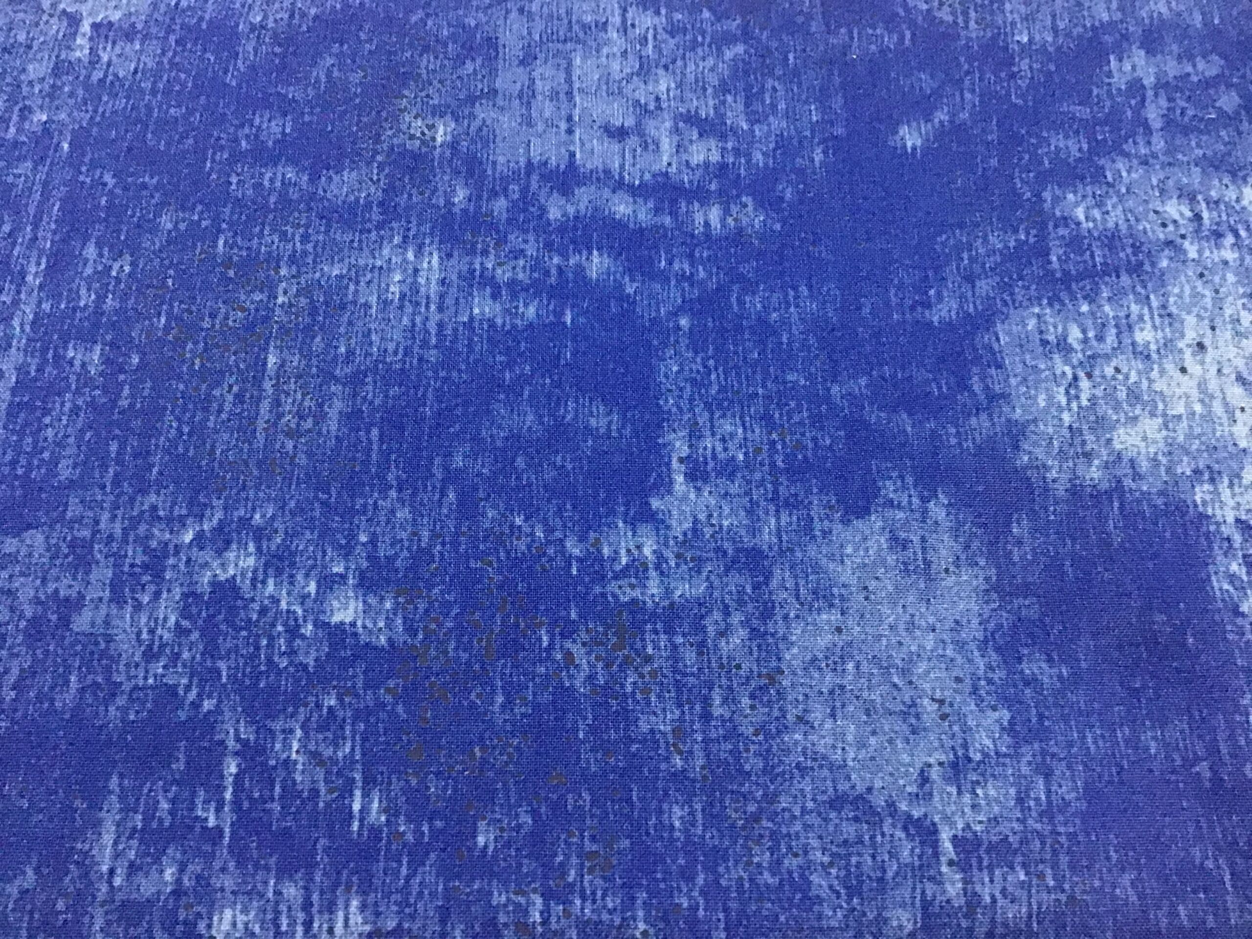 Glaze 2, 830/B5, Denim, Fabric by Makower Glaze 2, 830/B5, Denim, Fabric by Makower