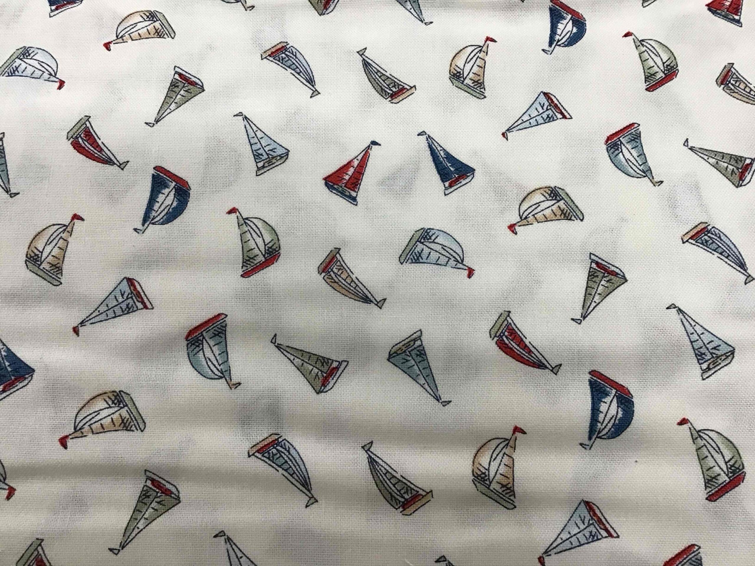 High Tide Sail Away 080/Q Cream by Makower High Tide Sail Away 080/Q Cream by Makower