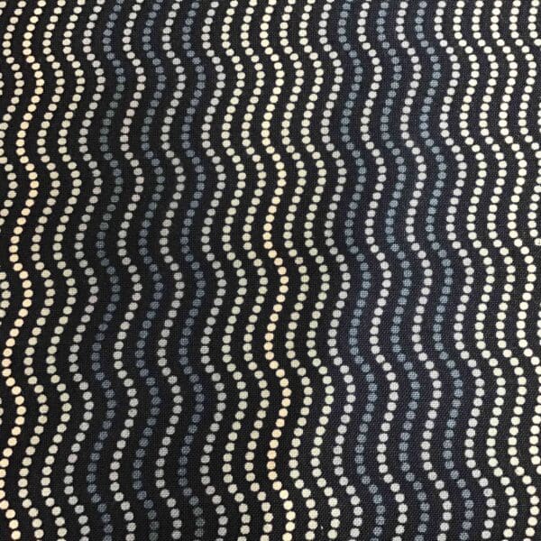 High Tide Waves, 082/B8, Dark Blue by Makower High Tide Waves, 082/B8, Dark Blue by Makower