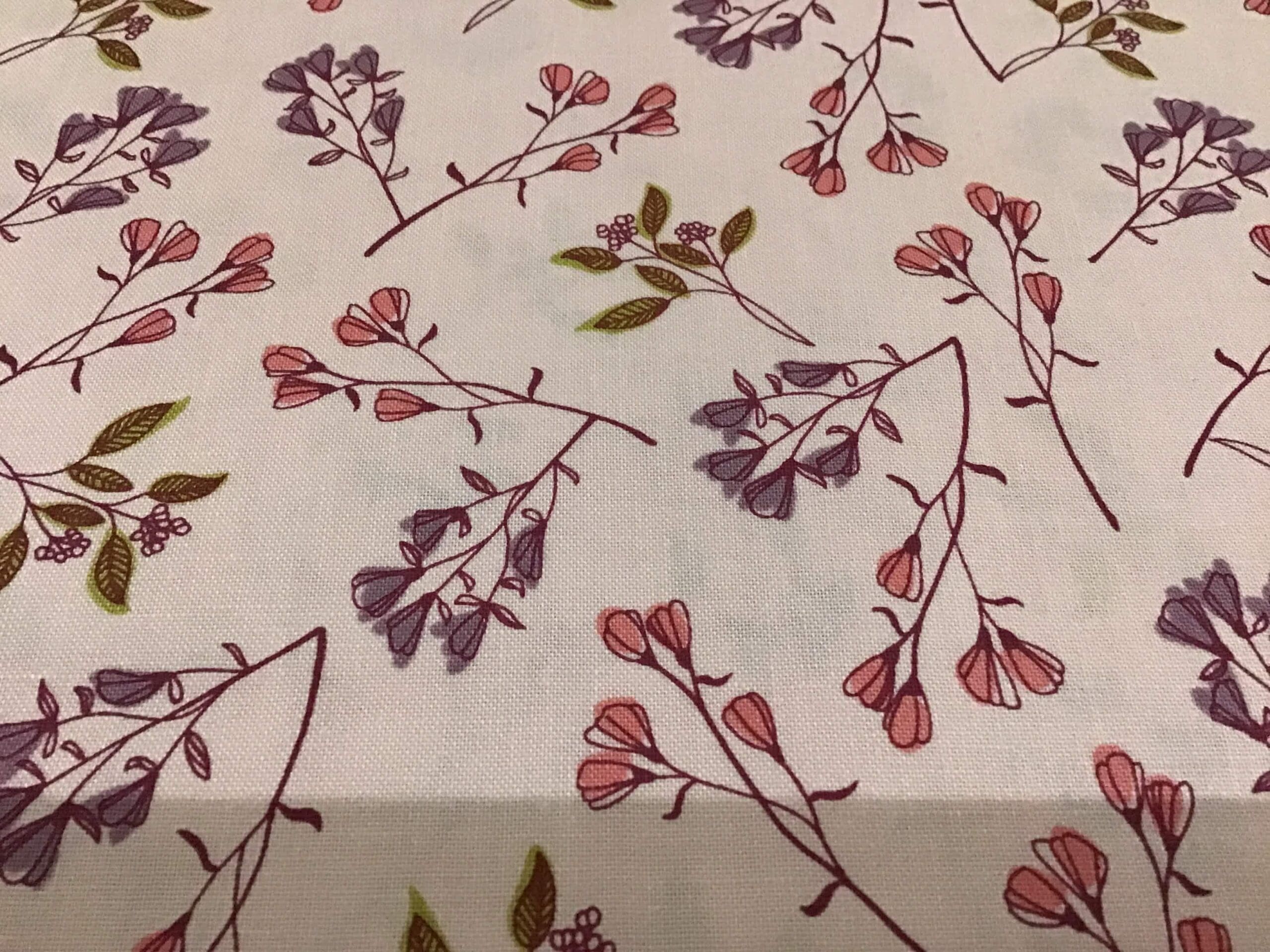 Meadow Walk Bloomburst, 1340E, Pink by Makower Meadow Walk Bloomburst, 1340E, Pink by Makower