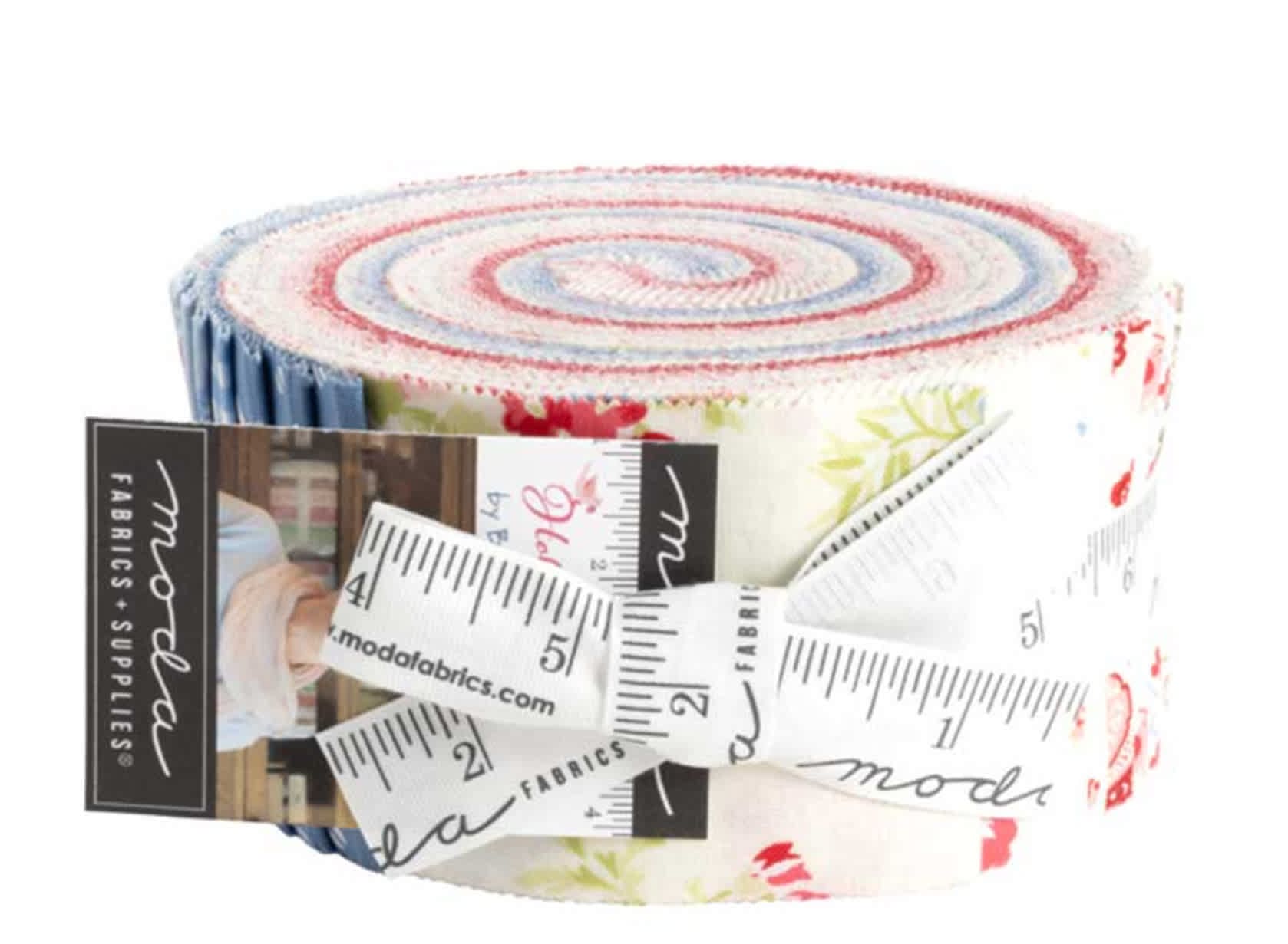 Hollyhocks & Roses Jelly Roll 3050JR for Moda Fabrics Hollyhocks & Roses Jelly Roll 3050JR for Moda Fabrics