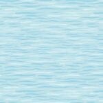 Puffin Rock A894A light blue waves  by Lewis