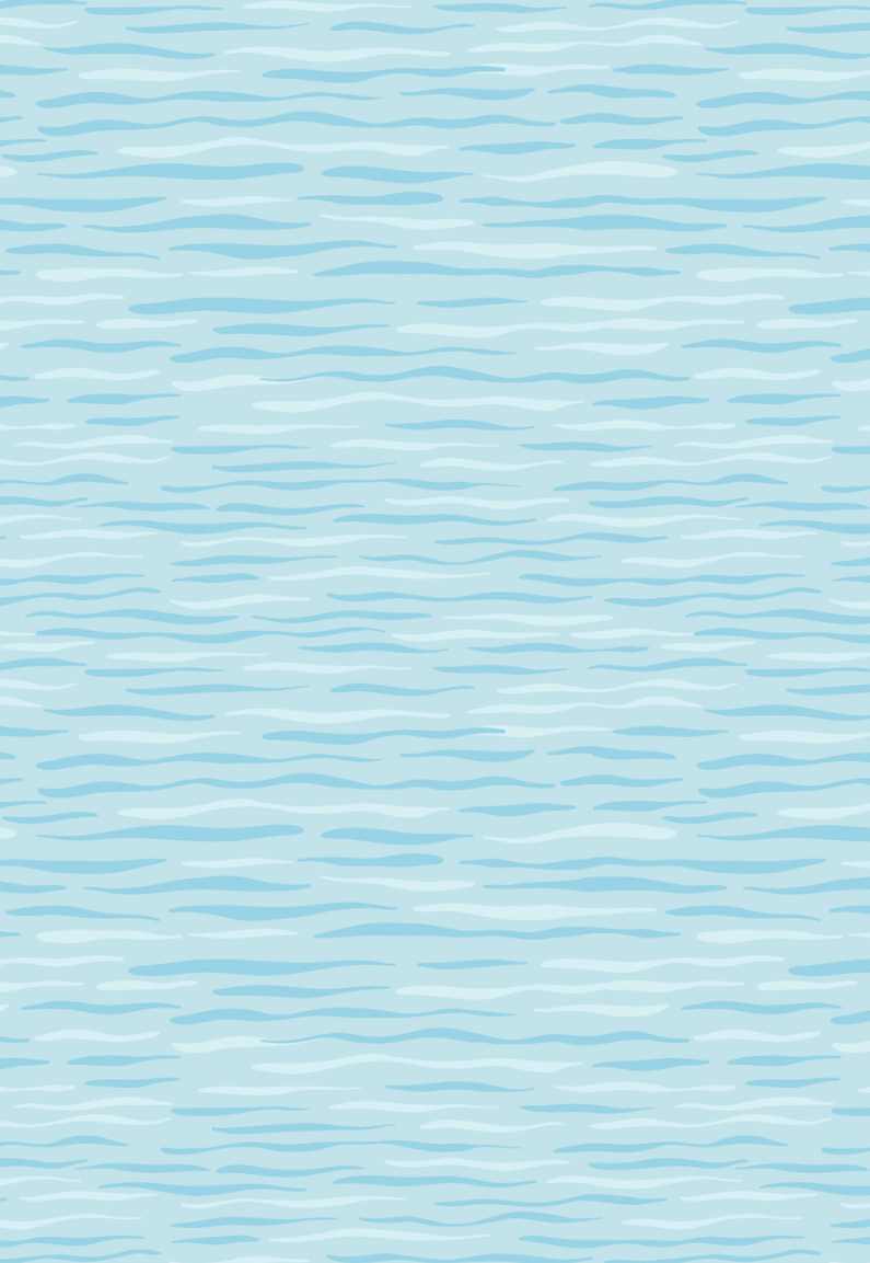 Puffin Rock A894A light blue waves by Lewis Puffin Rock A894A light blue waves by Lewis