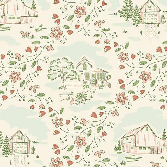 Heartland Clay fabric 1582-E by Andover