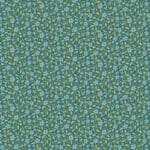 Heartland Hearts dark teal fabric 1587-B by Andover