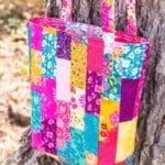 Charm Pack Tote Bag FREE Pattern from Moda