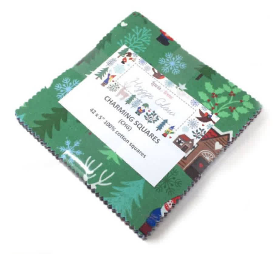 Hugge Glow 5″ Charming Squares – 42 x 5″ squares by Lewis & Irene fabrics Hugge Glow 5" Charming Squares - 42 x 5" squares by Lewis & Irene fabrics