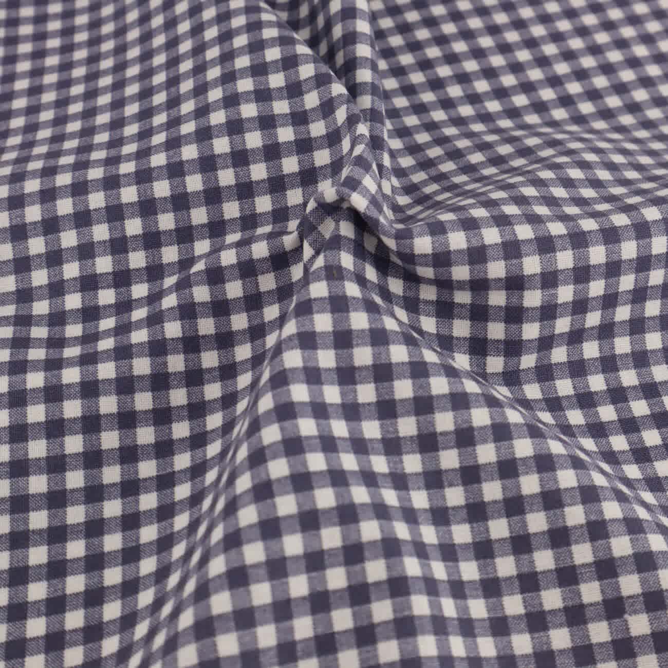 Gingham 1/4” Grey fabric by Reynard Gingham 1/4” Grey fabric by Reynard