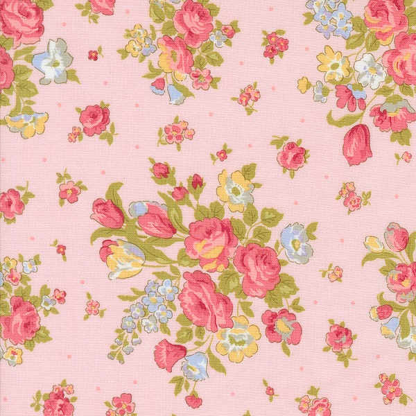 Memory Lane 18780-12 Petal fabric by Brenda Riddle for Moda Memory Lane 18780-12 Petal fabric by Brenda Riddle for Moda