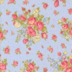 Memory Lane 18780-16 Sky fabric by Brenda Riddle for Moda