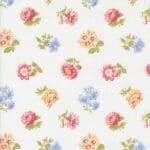 Memory Lane 18781-11 off-white fabric by Brenda Riddle for Moda