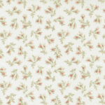 Muse 44396-11 Porcelain fabric by 3 Sisters for Moda with small sprigs of flowers
