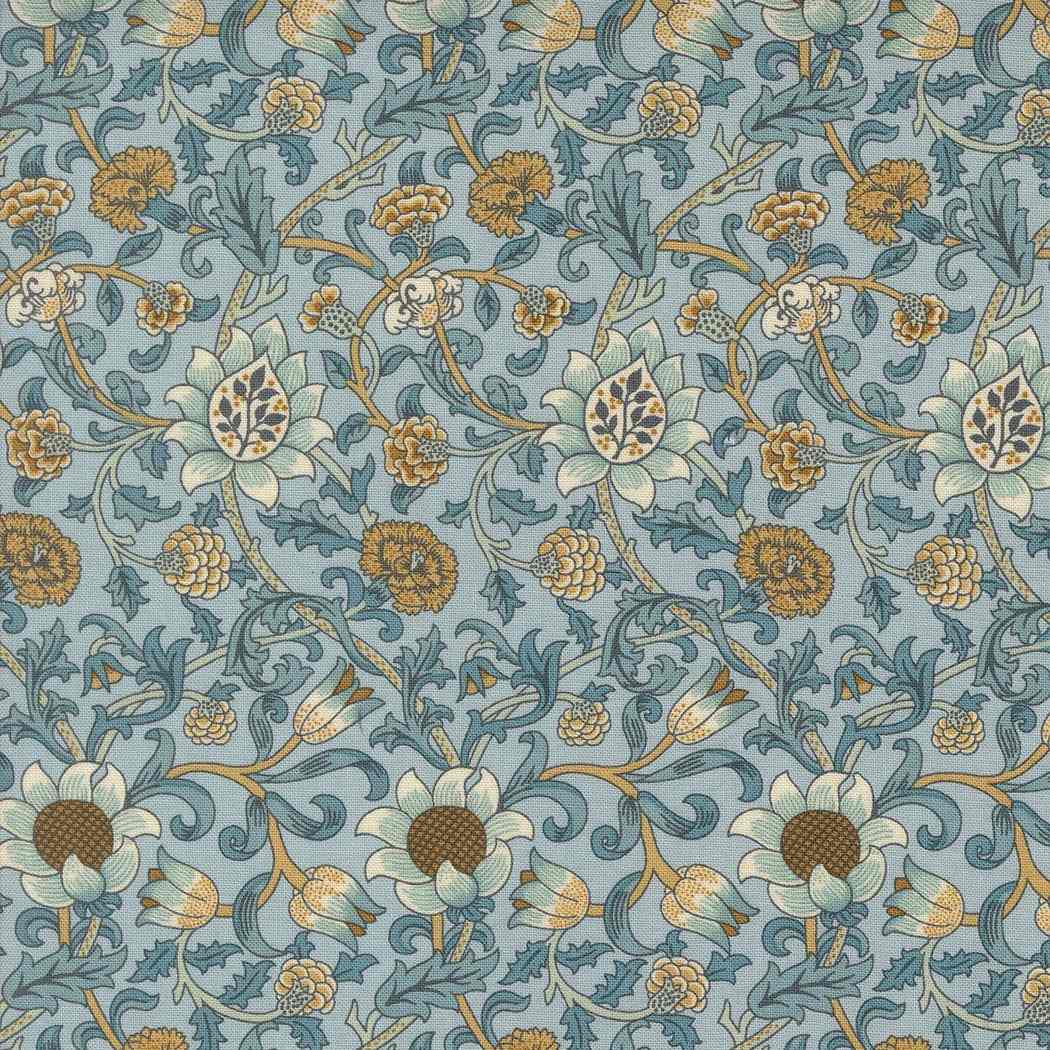 Morris Manor 8392 13 Sky by Barbara Brackman for Moda fabrics Morris Manor 8392 13 Sky by Barbara Brackman for Moda fabrics
