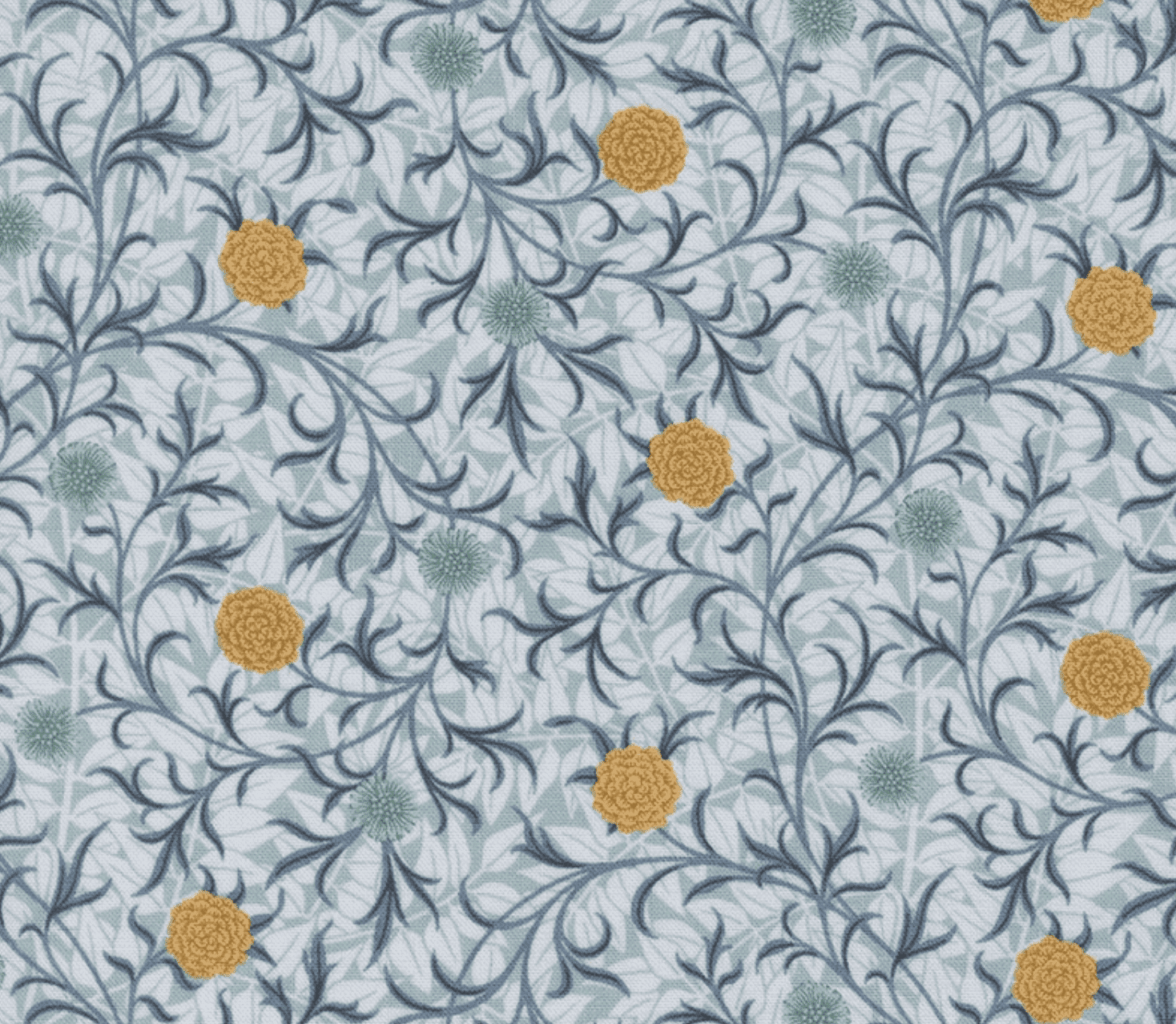 Morris Manor 8393 13 Sky by Barbara Brackman for Moda fabrics Morris Manor 8393 13 Sky by Barbara Brackman for Moda fabrics