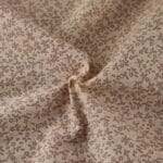 Ditsy Daisy  cream/taupe fabric by Reynard