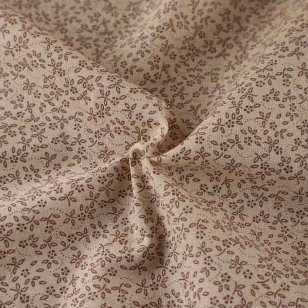 Ditsy Daisy cream/taupe fabric by Reynard Ditsy Daisy cream/taupe fabric by Reynard