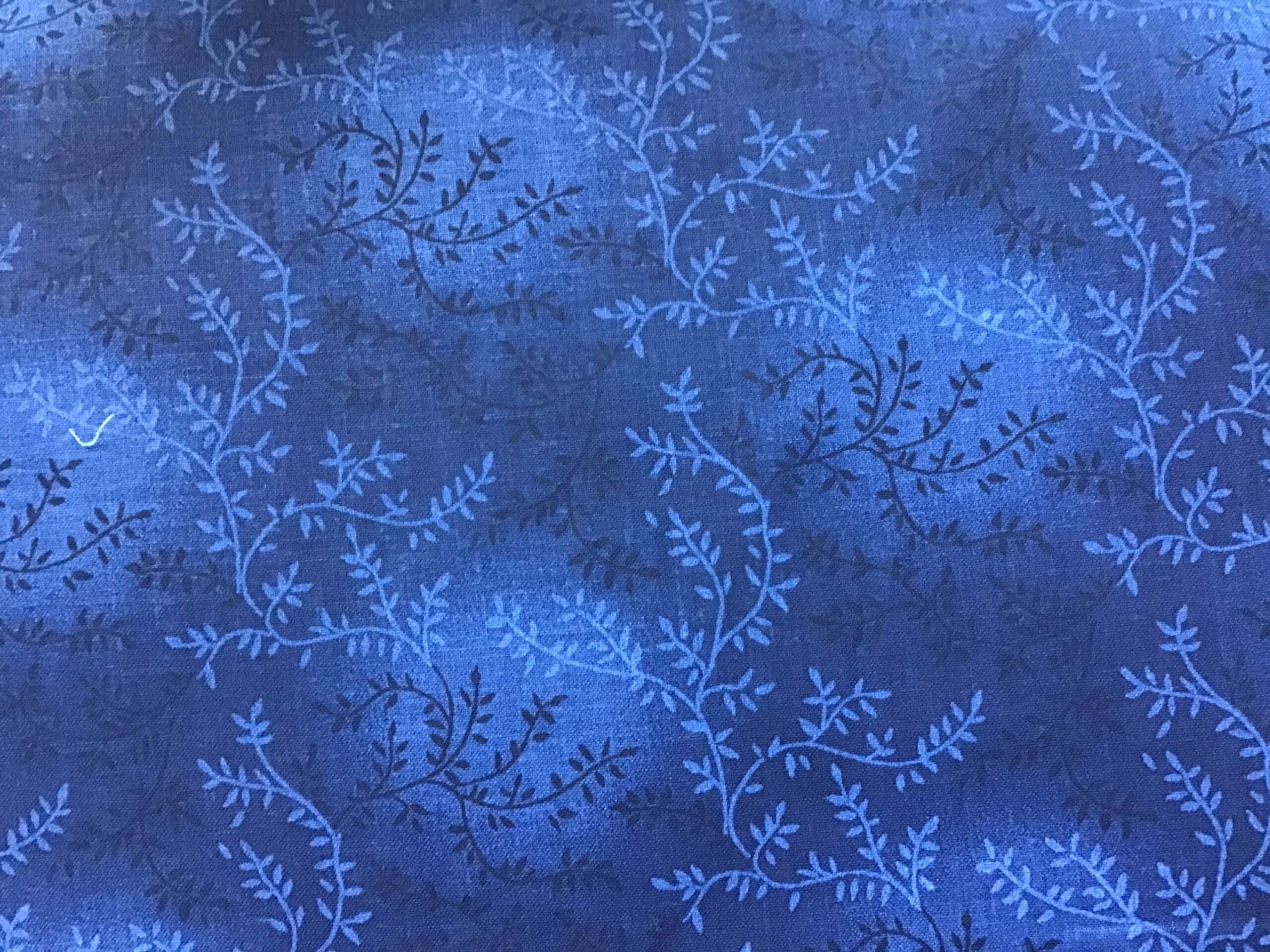 Tonal Vineyard dark Blue 47603208, 108”extra wide backing fabric Tonal Vineyard dark Blue 47603208, 108”extra wide backing fabric