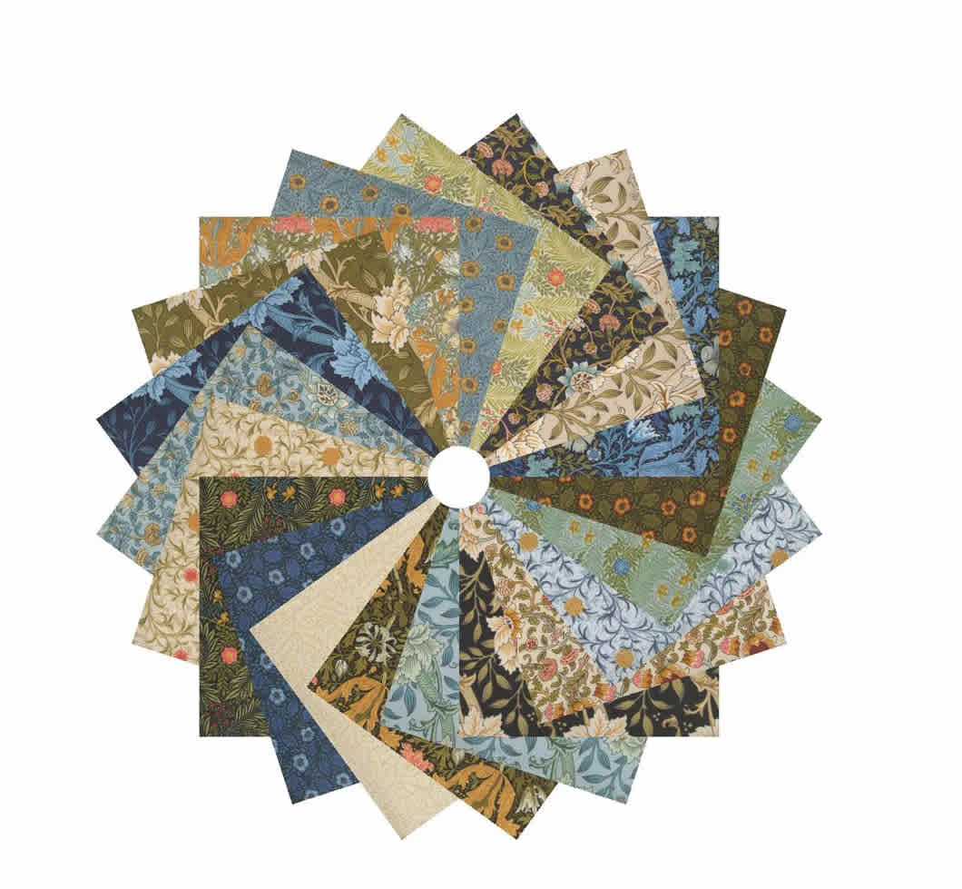 Morris Manor Best of Morris – 42 x 10” Layer Cake Moda Morris Manor Best of Morris - 42 x 10” Layer Cake Moda